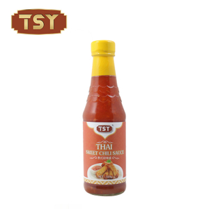 Salsa de chile dulce tailandesa picante y pastosa