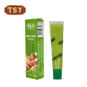 Tubo de 43 g de pasta de wasabi verde japonés para sushi