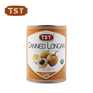 565 g de longan enlatado dulce natural enlatado para cocinar fresco para postres