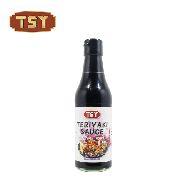 Salsa teriyaki dulce sabrosa fermentada natural para supermercado