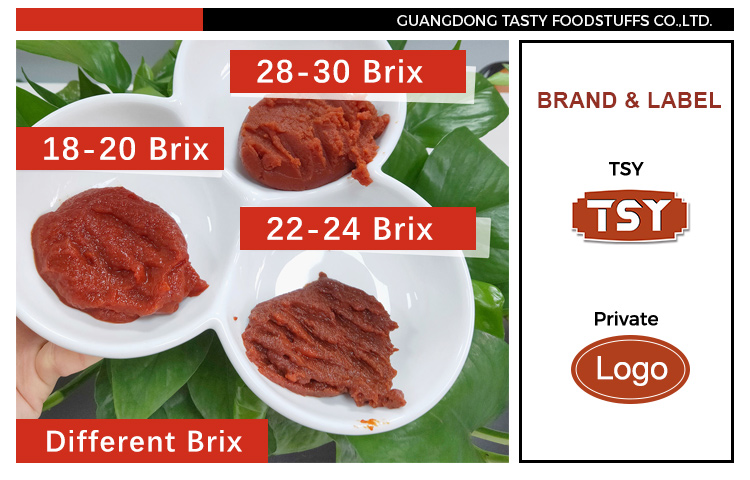 Servicio OEM - pasta de tomate