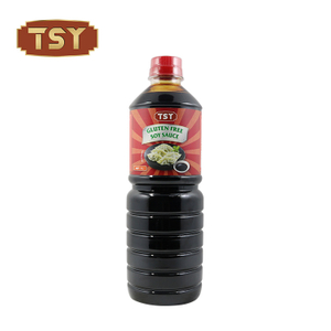 Botella de PET de 1000 ml Salsa de soja sin gluten Halal china Shoyu