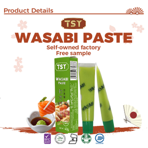 Polvo de wasabi con sabor a mostaza de bolsas portátiles al por mayor para restaurante