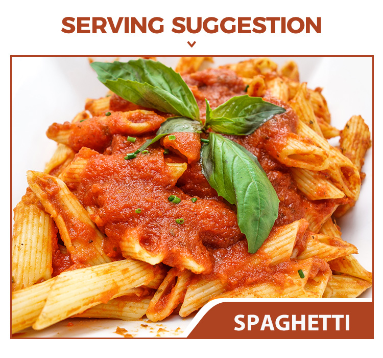 Sugerencia de porci&oacute;n: pasta de tomate