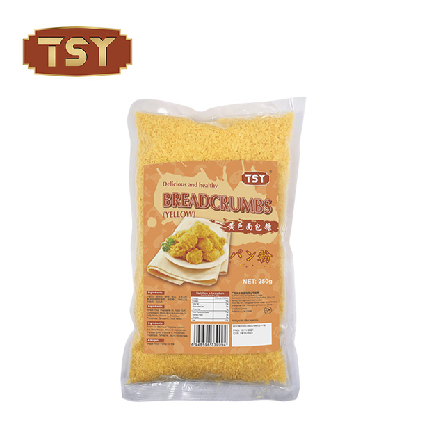 500g de pan de color amarillo de color secado para pollo frito