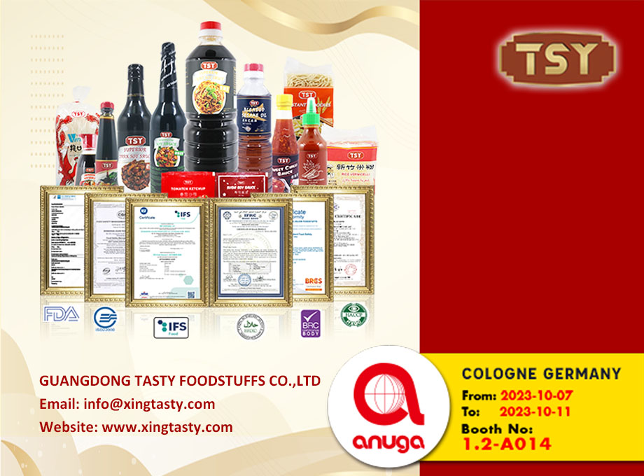TSY Foods se unirá a Anuga Food Exhibition Colonia, Alemania, en octubre de 2023