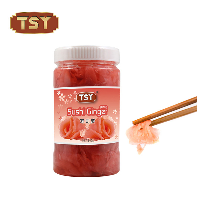 Paquetes de 1 kg de bolsas asequibles Pickled Clásico Red Sushi Ginger para Izakaya