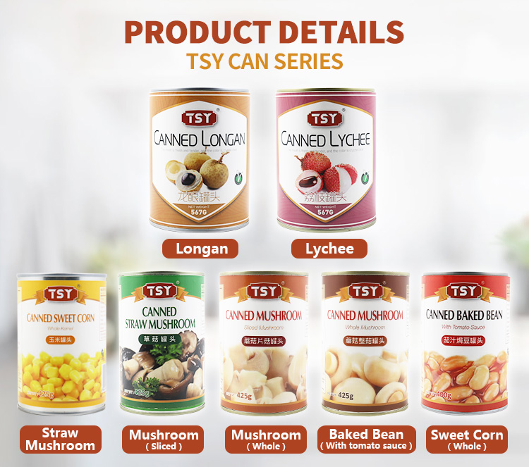 Canned Foods Specifications Especificaciones de alimentos enlatados