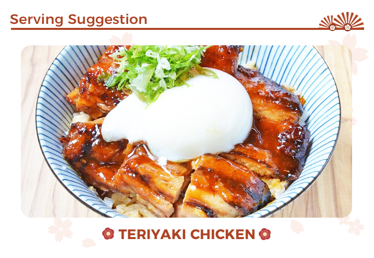 Sugerencia de servicio: salsa teriyaki