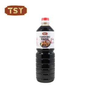 Botella de plástico de 1 litro de salsa Umami Teriyaki salteada para pollo