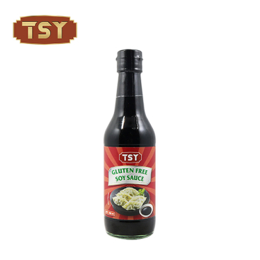 300 ml de salsa de soya sin gluten halal superior a granel a granel