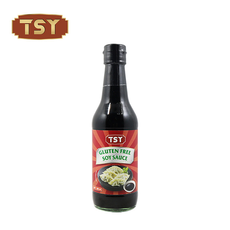 300 ml de salsa de soja sin gluten Halal superior china a granel