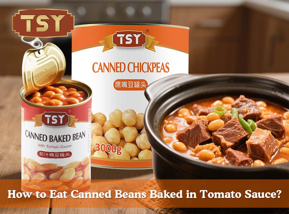 Cómo comer frijoles enlatados horneados en salsa de tomate