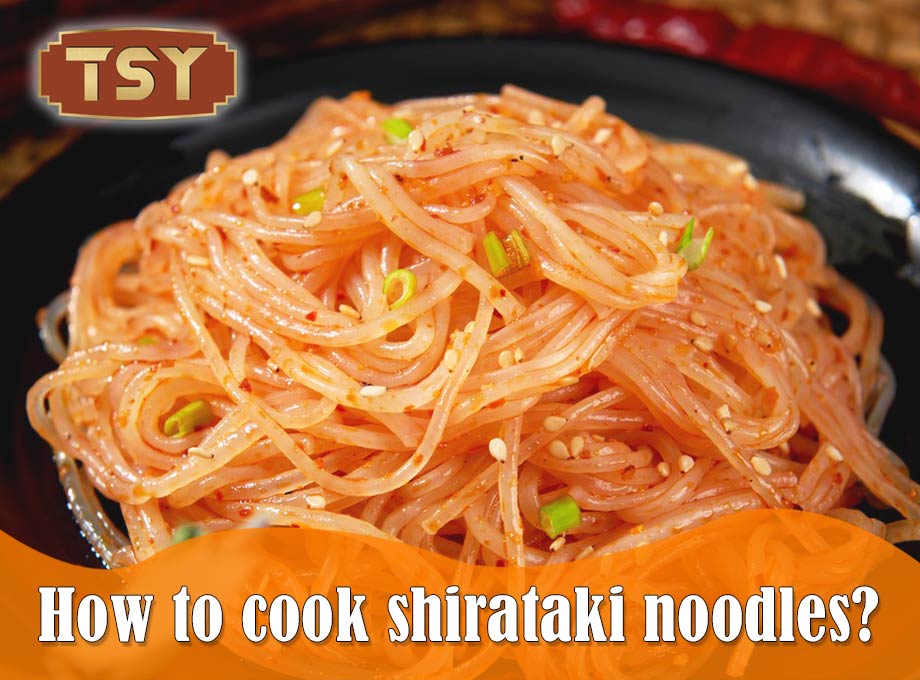 Cómo cocinar fideos Shirataki