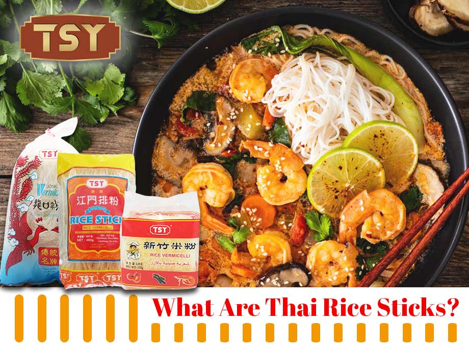 ¿Qué son los palos de arroz tailandés?