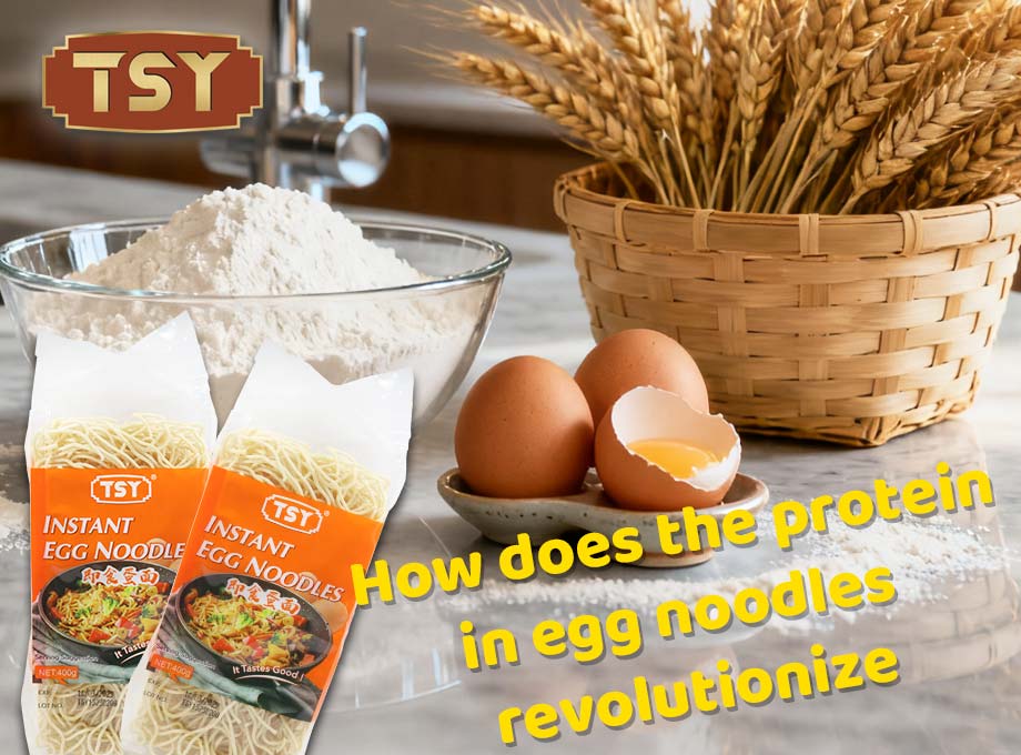La revolución de proteínas en los fideos de huevo