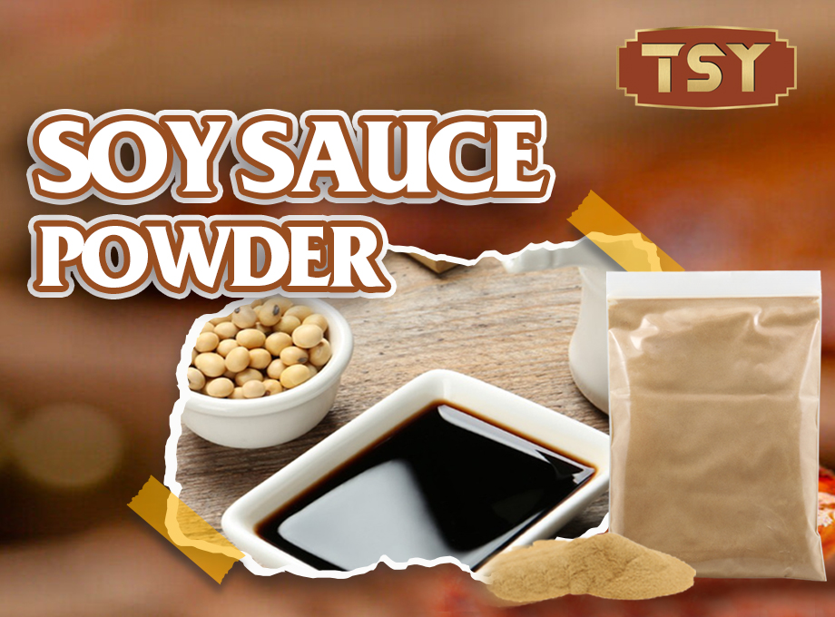 cómo usar salsa de soja en polvo