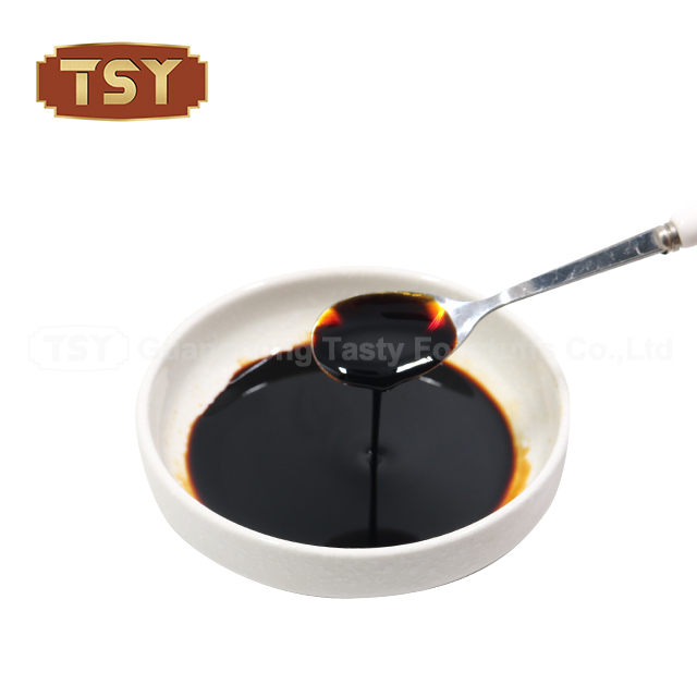 Mini botella de 150 ml salsa de soja oscura concentrada de sal para supermercado para supermercado