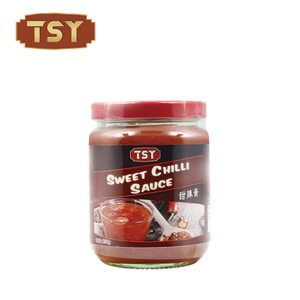 Salsa de chile dulce tailandesa de inmersión de tamaño pequeño de 230 g para cocinar en casa