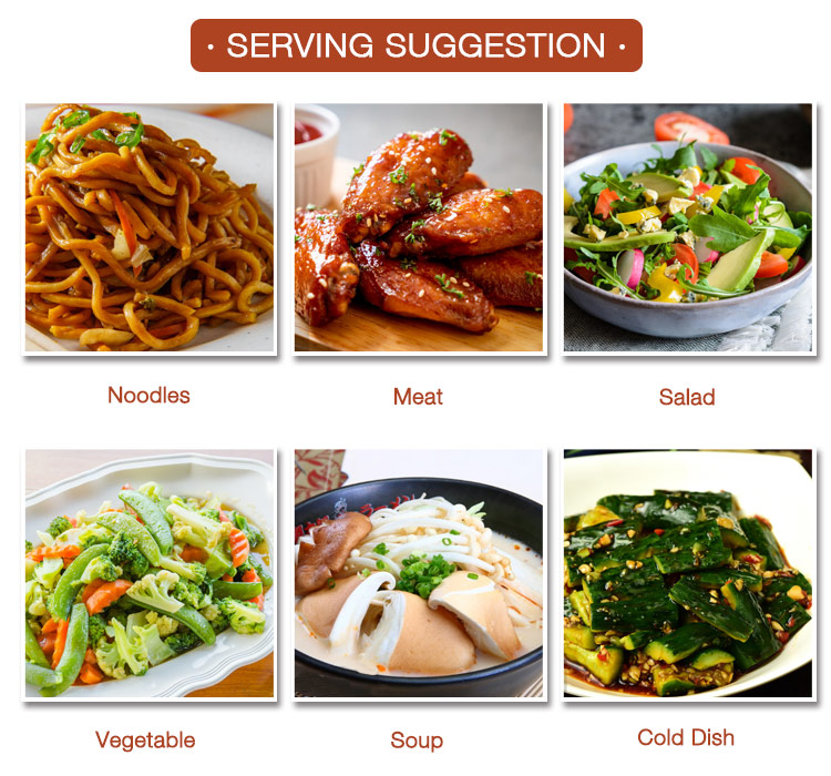 Sugerencia de servicio: aceite de s&eacute;samo