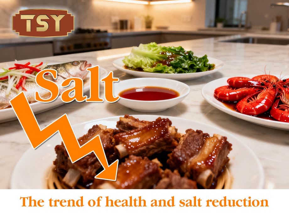 La tendencia hacia la salud y la reducción de sal en la salsa de soja: en línea con la tendencia moderna de una alimentación saludable