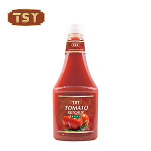 Botella exprimible de 793g de salsa de tomate saludable vegetariana para pizza