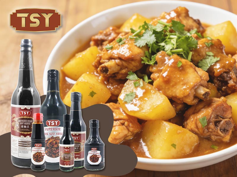 Pollo Estofado Con Salsa De Soja Oscura