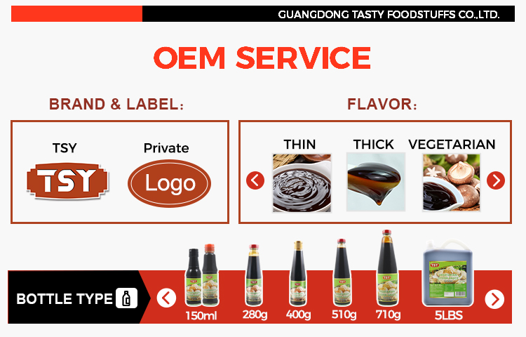 Servicios Personalizados - Salsa de Ostras Vegetariana