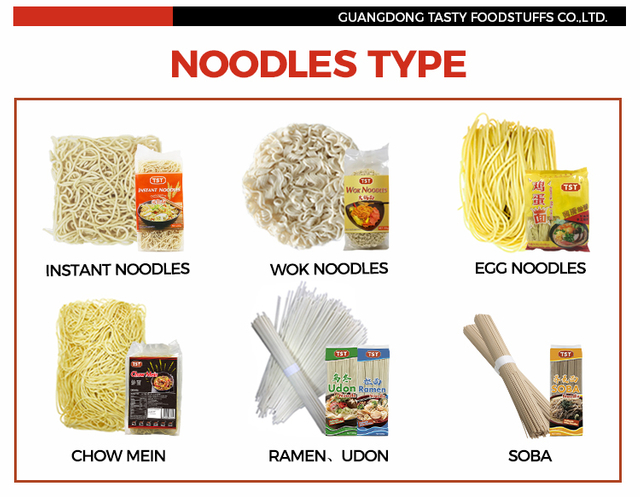 Chow Mein chino bajo en calorías a granel