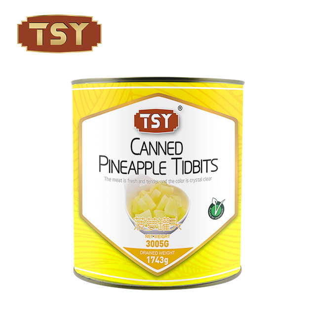 567G Fabricantes chinos con calificación superior Tabits de piña enlatados para distribución global