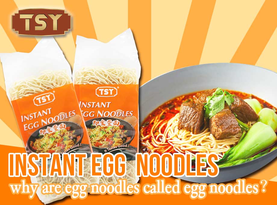 ¿Por qué los fideos de huevo se llaman fideos de huevo?