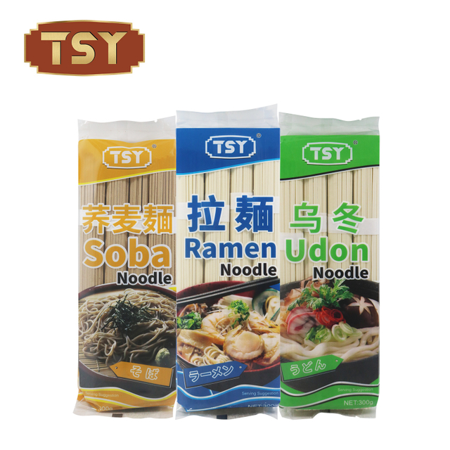 Fideos de sopa udon japonesa