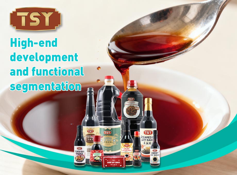 Desarrollo de alto nivel y segmentación funcional de la salsa de soja: una actualización de los condimentos al estilo de vida