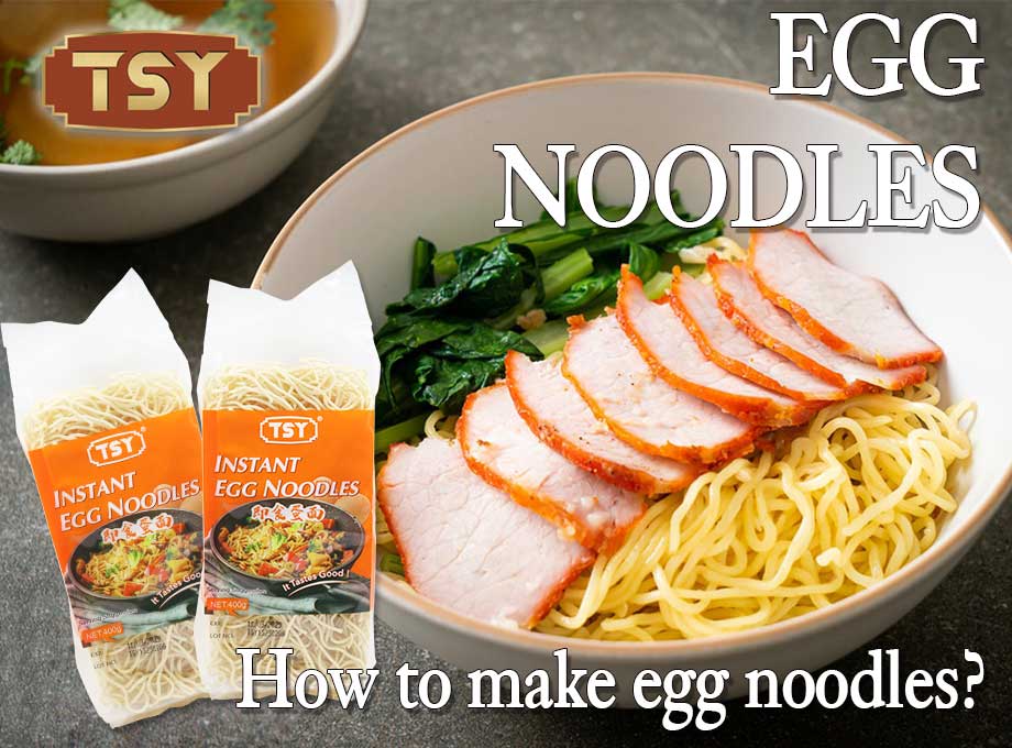 Cómo hacer fideos de huevo caseros