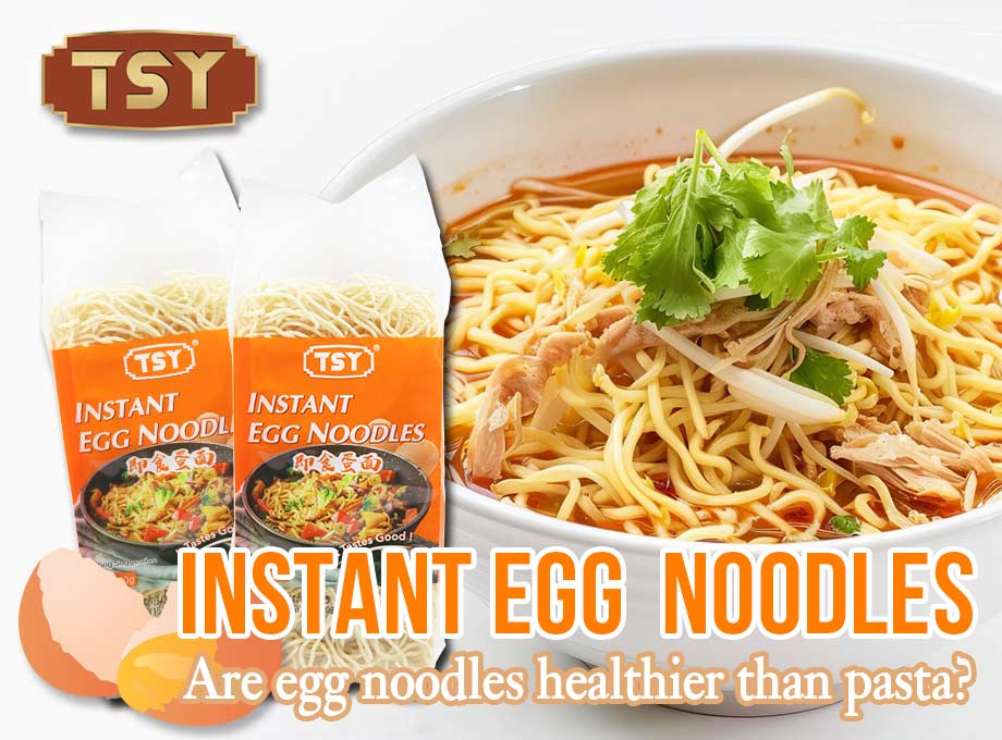¿Son los fideos al huevo más saludables que la pasta?